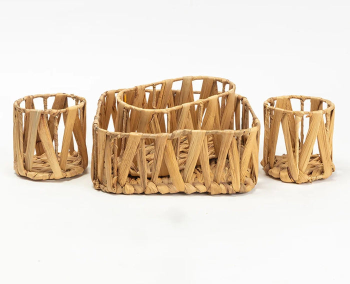 TIBYTROVE HOME DÉCOR BASKET Natural