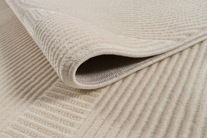 A - Z URGUP 78 HALI DARK CREAM (fijne) Boogjes - Japandi