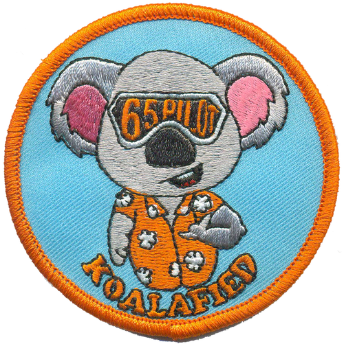 USCG MH-65 Pilot "Koalafied" Patch
