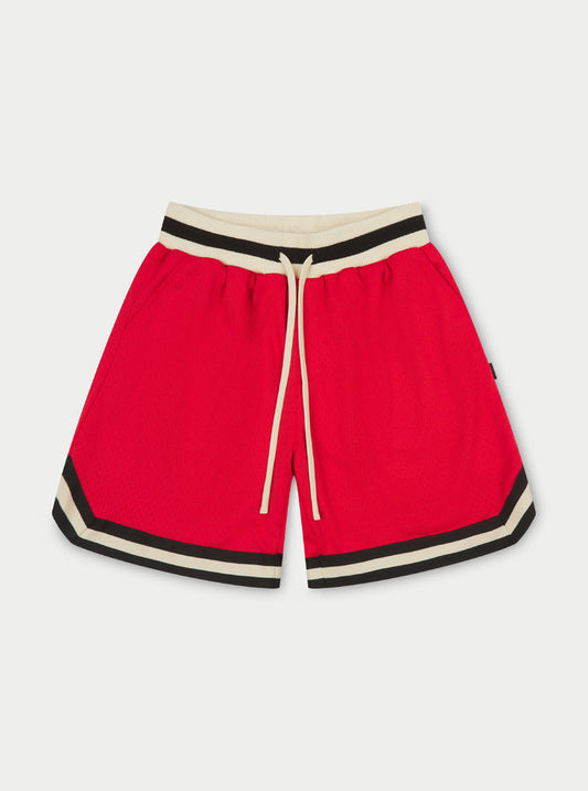 VARSITY MESH SHORT - RED