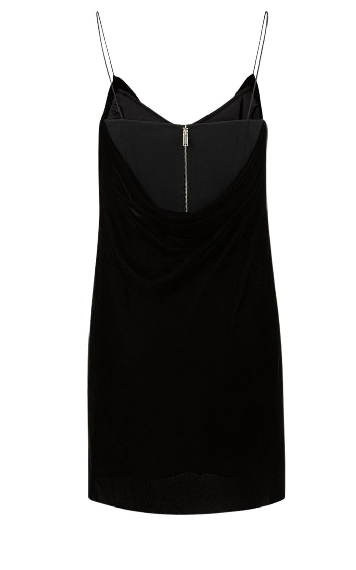 Dion Lee Velvet Architrave Corset Mini Dress - Runway Catalog