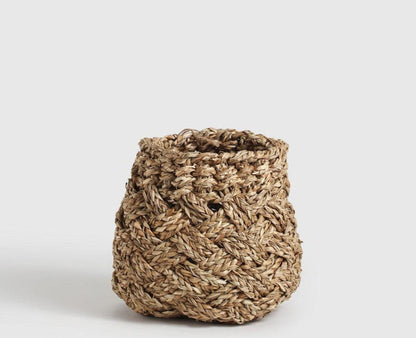 Victoria Studio Basket Natural Seagrass Brown