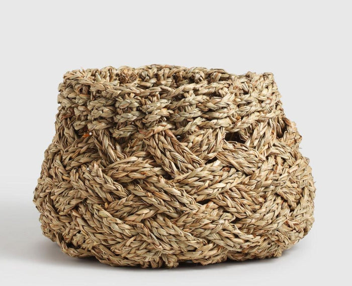 Victoria Studio Basket Natural Seagrass Brown