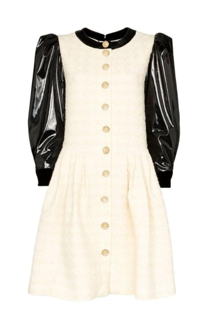 Gucci Vinyl - Sleeve Flared Mini Dress - Runway Catalog