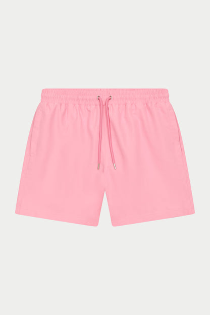 WATER REACTIVE EMBLEM SWIM SHORT - PINK