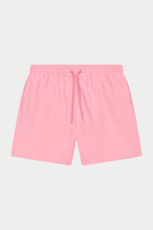 WATER REACTIVE EMBLEM SWIM SHORT - PINK