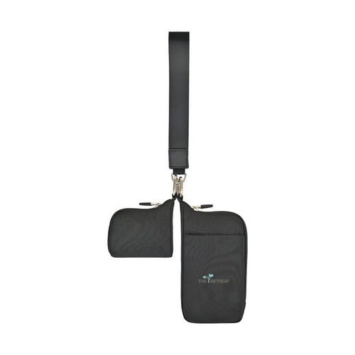 Well Studio Recycled Nylon Dual Pouch Lanyard - AWARE™
