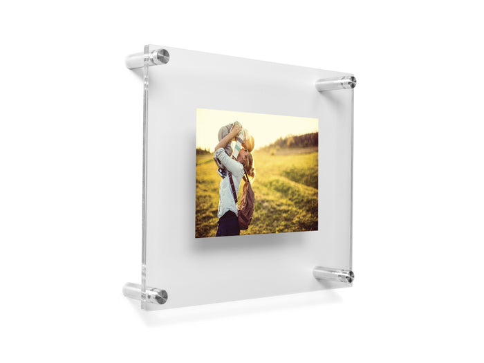 Wexel Art Double Panel 5" x 7" Wall Frame - Silver