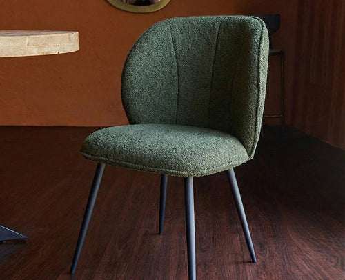 Whisper Whimsy Dining Chair – Modern Upholstered Dining Chair for Home & Café