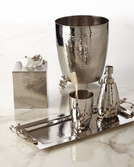 White Orchid Vanity Tray - RSVP Style