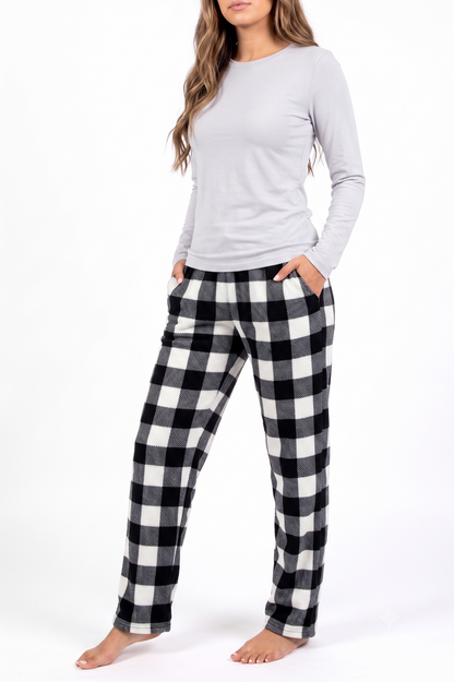 Women's Pajamas Green Buffalo