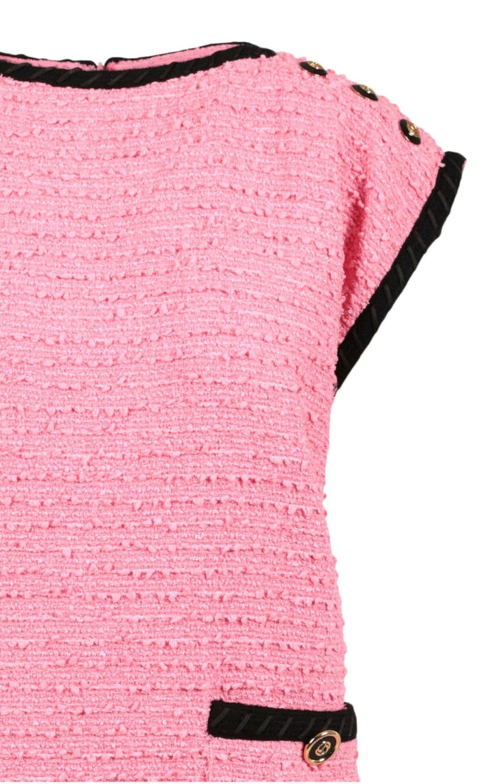 Gucci Wool Blend Pink Shift Dress - Runway Catalog