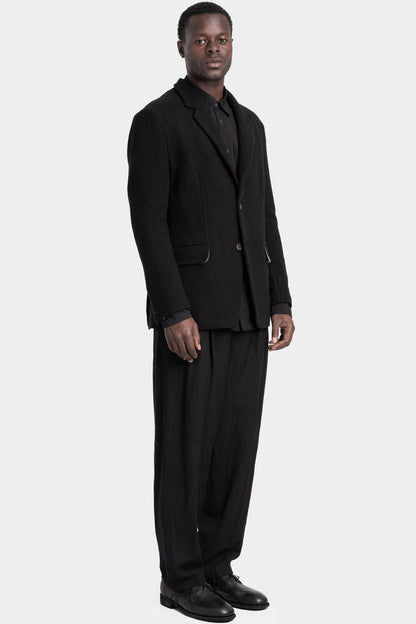 Forme D'Expression | AW25 - Wool cashmere buttoned jacket, UG069 L86B
