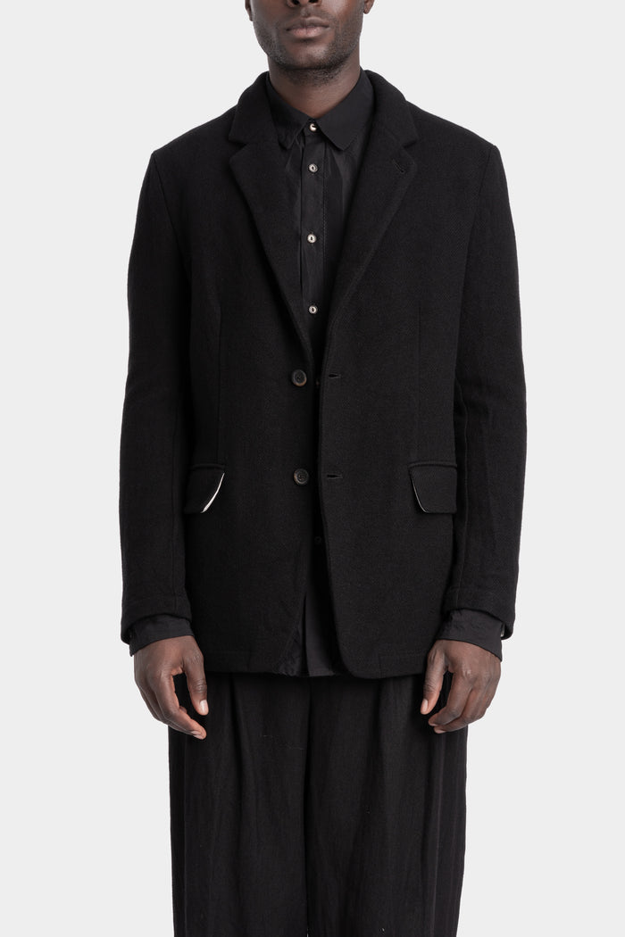 Forme D'Expression | AW25 - Wool cashmere buttoned jacket, UG069 L86B