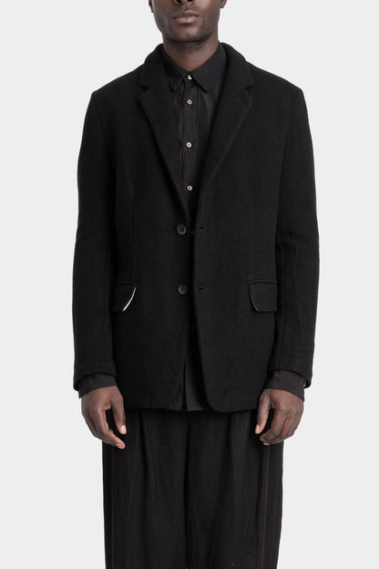 Forme D'Expression | AW25 - Wool cashmere buttoned jacket, UG069 L86B