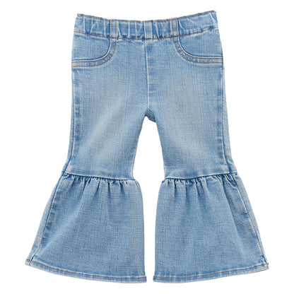 Wrangler® Baby Girl Flare Jean Sky