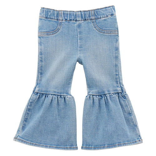 Wrangler® Baby Girl Flare Jean Sky