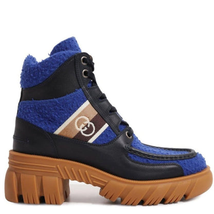 Gucci x North Face Romance Ankle High Casual Boots - Runway Catalog