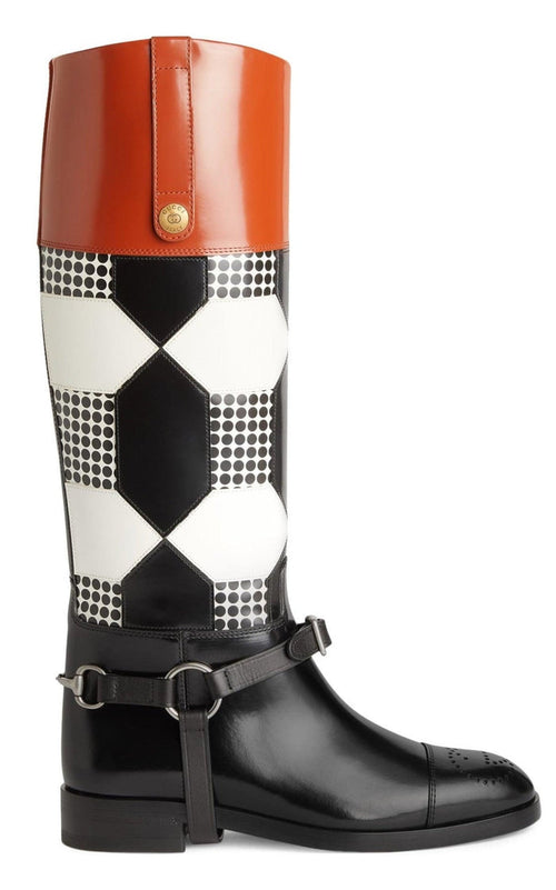 Gucci Zelda Horsebit Harness Boot - Runway Catalog